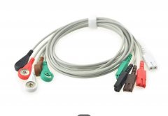 91视频观看网站心電導聯線（5導，扣式）
